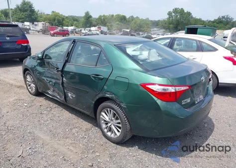 2014 Toyota Corolla Le Plus из США, поврежденный, VIN 2T1BURHE8EC005297